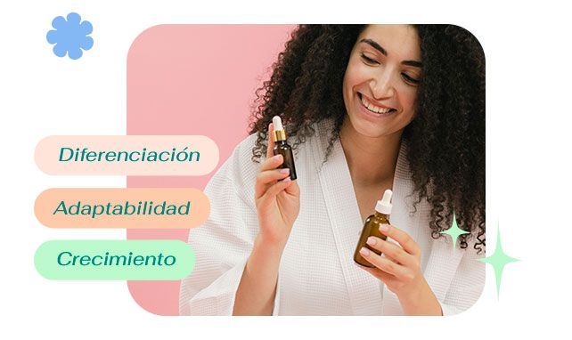 Soluciones personalizadas - Crea tu marca de cosméticos