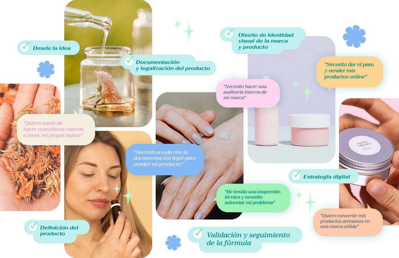 WeProject Cosmetic - Proceso de creación de un producto cosmético