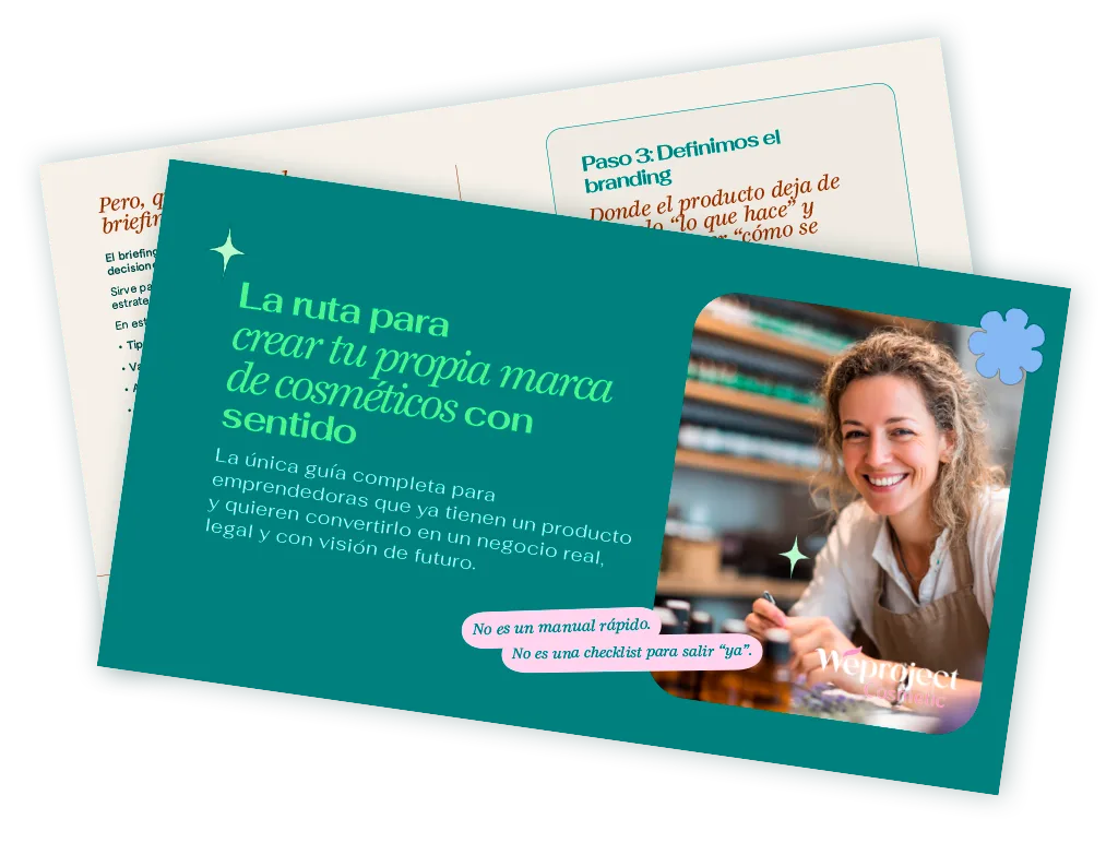 Guía para crear tu propia marca de cosmética con sentido